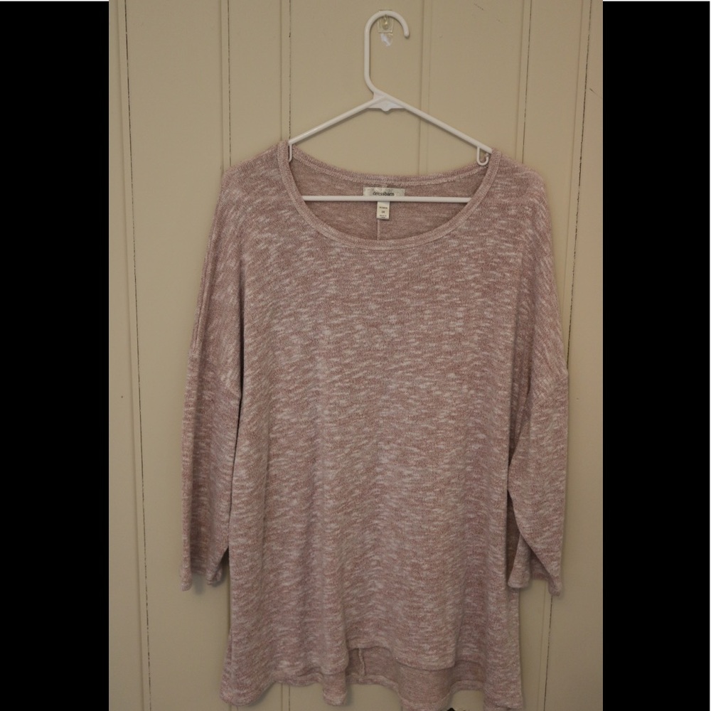 Sparkly Pink Sweater Dress
